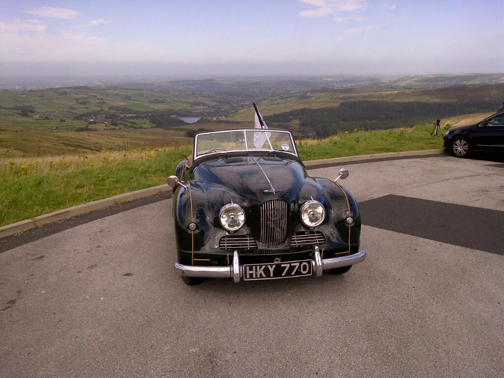 a group of Jowett Jupiters