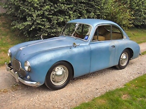 Jowett Jupiter fixed-head coupe